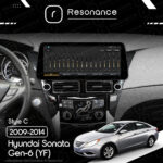 Магнітола Hyundai Sonata 6 (2009-2014) Resonance L300 4/32 12.3" QLED, 360 (BMW Style) - Зображення 7