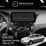 Магнітола Hyundai Sonata 6 (2009-2014) Resonance L300 4/32 12.3" QLED, 360 (Mercedes-Benz Style) - Зображення 7