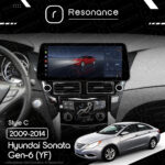 Магнітола Hyundai Sonata 6 (2009-2014) DUDU 7 12.3" 2K QLED, 12/256, 360 (Style C) - Зображення 5