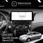 Магнітола Hyundai Sonata 6 (2009-2014) DUDU 7 12.3" 2K QLED, 6/64, 360 (Style C) - Зображення 6