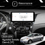 Магнітола Hyundai Sonata 6 (2009-2014) DUDU 7 12.3" 2K QLED, 6/64, 360 (Style B) - Зображення 6