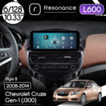 Магнітола Chevrolet Cruze Gen-1 (J300) (2008-2014) Resonance L600 6/128 10.33" QLED, 360 (Mercedes-Benz Style)