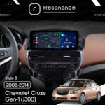 Магнітола Chevrolet Cruze Gen-1 (J300) (2008-2014) DUDU 5 10.33" 2K QLED, 4/32, 360 (Style B) - Зображення 8