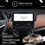 Магнітола Chevrolet Cruze Gen-1 (J300) (2008-2014) DUDU 7 10.33" 2K QLED, 6/64, 360 (Style A) - Зображення 7