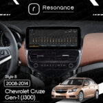 Магнітола Chevrolet Cruze Gen-1 (J300) (2008-2014) Resonance Ultra M6 (7862) 6/128, 12.3" QLED, 360 (Benz Style) - Зображення 7
