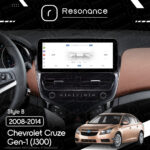 Магнітола Chevrolet Cruze Gen-1 (J300) (2008-2014) DUDU 7 12.3" 2K QLED, 6/64, 360 (Style B) - Зображення 6
