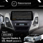 Магнітола Hyundai Elantra 5, Avant, i35 (MD/UD/JK FL) (2013-2016) Resonance L300 4/32 10.33" QLED, 360 (BMW Style) - Зображення 7