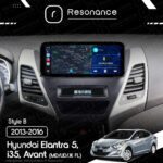 Магнітола Hyundai Elantra 5, Avant, i35 (MD/UD/JK FL) (2013-2016) Resonance Ultra M6 (7862) 6/128, 10.25" QLED, 360 (Benz Style) - Зображення 6