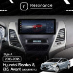 Магнітола Hyundai Elantra 5, Avant, i35 (MD/UD/JK FL) (2013-2016) DUDU 5 10.33" 2K QLED, 4/32, 360 (Style A) - Зображення 6