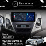 Магнітола Hyundai Elantra 5, Avant, i35 (MD/UD/JK FL) (2013-2016) DUDU 5 10.33" 2K QLED, 4/32, 360 (Style A) - Зображення 8