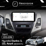 Магнітола Hyundai Elantra 5, Avant, i35 (MD/UD/JK FL) (2013-2016) DUDU 5 10.33" 2K QLED, 6/128, 360 (Style B) - Зображення 7