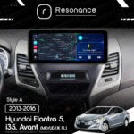 Магнітола Hyundai Elantra 5, Avant, i35 (MD/UD/JK FL) (2013-2016) Resonance Ultra M4 (7862) 4/32, 12.3" QLED, 360 (Audi Style) - Зображення 6