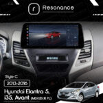 Магнітола Hyundai Elantra 5, Avant, i35 (MD/UD/JK FL) (2013-2016) DUDU 7 12.3" 2K QLED, 6/64, 360 (Style C) - Зображення 5