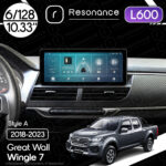 Магнітола Great Wall Wingle 7 (2018-2023) Resonance L600 6/128 10.33" QLED, 360 (Audi Style)
