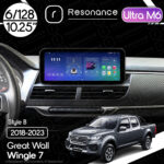 Магнітола Great Wall Wingle 7 (2018-2023) Resonance Ultra M6 (7862) 6/128, 10.25" QLED, 360 (Benz Style)