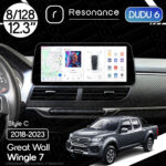 Магнітола Great Wall Wingle 7 (2018-2023) DUDU 6 12.3" 2K QLED, 8/128, 360 (Style C)