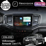 Магнітола Volkswagen Amarok 1 FL (2016-2022) Resonance Ultra S8 (7870) 8/256, 10.36" 2K QLED, 360