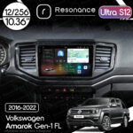Магнітола Volkswagen Amarok 1 FL (2016-2022) Resonance Ultra S12 (7870) 12/256, 10.36" 2K QLED, 360