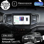 Магнітола Volkswagen Amarok 1 FL (2016-2022) DUDU 3 10" QLED, 4/64