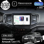 Магнітола Volkswagen Amarok 1 FL (2016-2022) DUDU 7 10.36" 2K QLED, 8/128, 360
