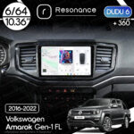 Магнітола Volkswagen Amarok 1 FL (2016-2022) DUDU 6 10.36" 2K QLED, 6/64, 360