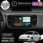 Магнітола Volkswagen Beetle (A5) (2011-2019) Resonance Ultra S8 (7870) 8/256, 9.5" 2K QLED, 360