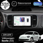 Магнітола Volkswagen Beetle (A5) (2011-2019) DUDU 3 9" QLED, 4/64
