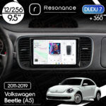 Магнітола Volkswagen Beetle (A5) (2011-2019) DUDU 7 9.5" 2K QLED, 12/256, 360