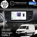 Магнітола Volkswagen Crafter 2 (2016-2026) DUDU 3 10" QLED, 4/64