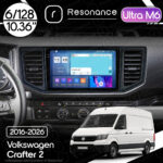 Магнітола Volkswagen Crafter 2 (2016-2026) Resonance Ultra M6 (7862) 6/128, 10.36" 2K QLED, 360