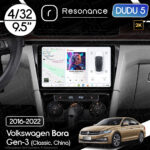 Магнітола Volkswagen Bora 3 (2016-2022) [China] DUDU 5 9.5" QLED, 4/32