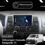 Магнітола Volkswagen Caravelle T5 (2003-2009) Resonance M300 4/32, 2K 9.5" QLED - Зображення 6