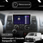 Магнітола Volkswagen Caravelle T5 (2003-2009) Resonance M300 4/32, 2K 9.5" QLED - Зображення 7
