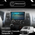 Магнітола Volkswagen Caravelle T5 (2003-2009) Resonance M300 4/32, 2K 9.5" QLED - Зображення 8