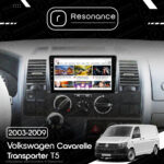 Магнітола Volkswagen Caravelle T5 (2003-2009) Resonance M500 4/64, 9" QLED - Зображення 5