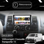 Магнітола Volkswagen Caravelle T5 (2003-2009) Resonance M600 6/128, 2K 9.5" QLED - Зображення 5