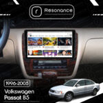 Магнітола Volkswagen Passat B5 (1996-2005) Resonance M300 4/32, 2K 9.5" QLED - Зображення 5