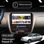 Магнітола Volkswagen Passat B5 (1996-2005) Resonance M500 4/64, 9" QLED - Зображення 5