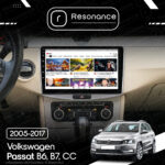 Магнітола Volkswagen Passat CC (2008-2017) [Silver] Resonance M500 4/64, 10" QLED - Зображення 5