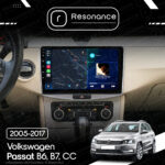 Магнітола Volkswagen Passat CC (2008-2017) [Silver] Resonance M500 4/64, 10" QLED - Зображення 6