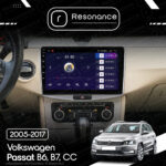 Магнітола Volkswagen Passat CC (2008-2017) [Silver] Resonance M500 4/64, 10" QLED - Зображення 8