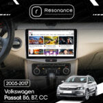 Магнітола Volkswagen Passat CC (2008-2017) [Silver] Resonance M500 4/64, 2K 10.36" QLED - Зображення 5