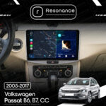 Магнітола Volkswagen Passat CC (2008-2017) [Silver] Resonance M500 4/64, 2K 10.36" QLED - Зображення 6