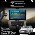 Магнітола Volkswagen Passat CC (2008-2017) [Silver] Resonance M500 4/64, 2K 10.36" QLED - Зображення 8