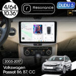 Магнітола Volkswagen Passat B7 (2010-2015) [Silver] DUDU 5 10.36" QLED, 4/64
