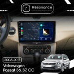 Магнітола Volkswagen Passat B6 (2005-2010) [Black] Resonance M150L 2/32, 10" (CarPlay, QLED) - Зображення 6