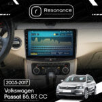 Магнітола Volkswagen Passat B6 (2005-2010) [Black] Resonance M150L 2/32, 10" (CarPlay, QLED) - Зображення 7