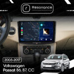 Магнітола Volkswagen Passat CC (2008-2017) [Black] Resonance M300 4/32, 2K 10.36" QLED - Зображення 6