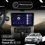 Магнітола Volkswagen Passat CC (2008-2017) [Black] Resonance M600 6/128, 10" QLED - Зображення 8