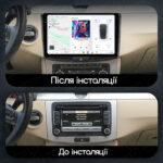 Магнітола Volkswagen Passat CC (2008-2017) [Black] DUDU 7 10.36" 2K QLED, 12/256, 360 - Зображення 2